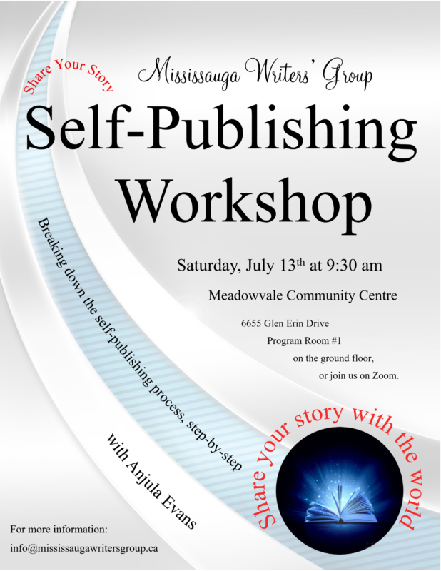 Self-Publishing Workshop Flyer