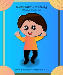 Guess What I'm Feeling - CBT Activity Book for Kids - Blue