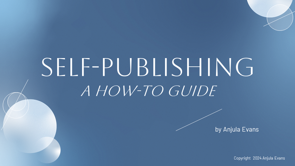 Self-Publishing Workshop Title Page
